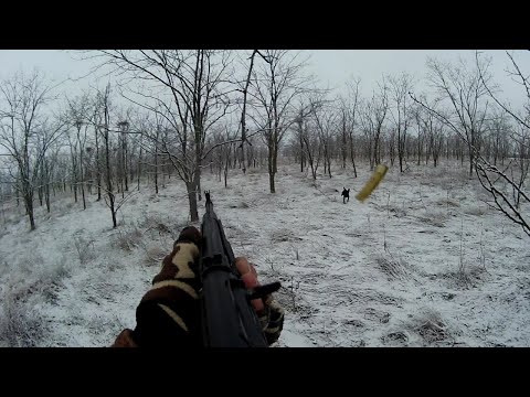 Видео: охота на зайца! В первые охочусь с 20-ым калибром, и был очень шокирован результатом!