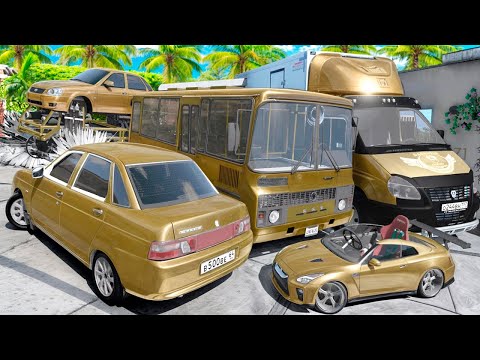 Видео: УГНАЛ КУЧУ ЗОЛОТЫХ ЧИТ ТАЧЕК в GTA 5! БИТВА ВОРОВ в ГТА 5 ОНЛАЙН!