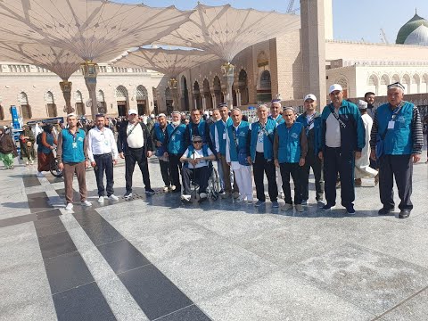 Видео: ИЛҲОМ АБДИЕВ  ГУРУҲИ МАДИНА ЗИЁРАТЛАРИДАЛАР