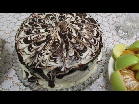 Видео: Рецепт торта из покупных бисквитных коржей
