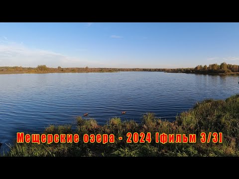 Видео: Мещера-24 [3/3] Озера Мещеры на велосипеде: Оленье, Светец (Святец), Круглец, Мошное, Богдаринское.