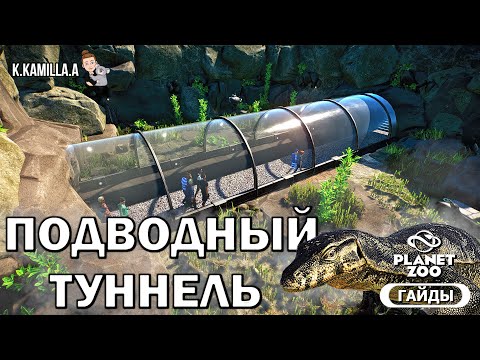 Видео: PLANET ZOO — ГАЙДЫ | ПОДВОДНЫЙ ТУННЕЛЬ