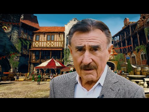 Видео: Леонид Каневский ведёт расследование в Ведьмаке 3 | The Witcher 3 | Часть 1