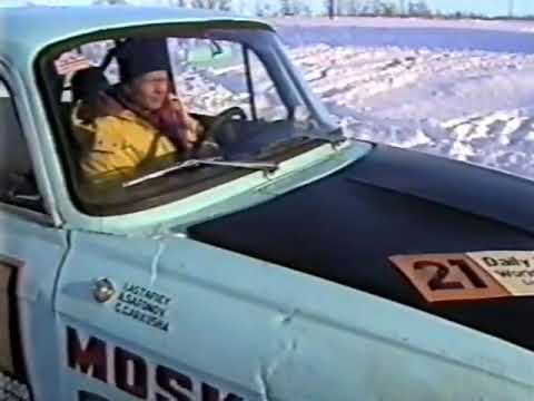 Видео: Москвич 412 Лондон – Мехико Rally, архив М. Ю. Красинец