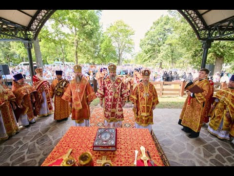 Видео: Литургия в день памяти Новомучеников на земле Чувашской просиявших14.07.2024 п.Первомайский 1часть