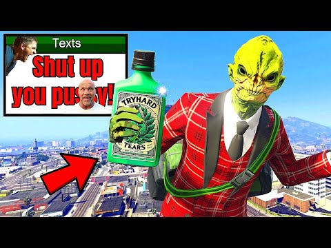 Видео: Извлечение соли из токсичных трайхардов в GTA Online
