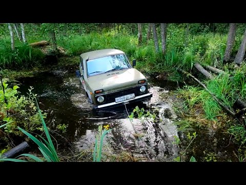 Видео: Тест лебедки 4REVO СХ6000. Нива для бездорожья