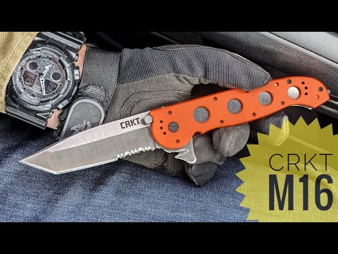 Видео: нож CRKT M16 - 14ZER тест / testing