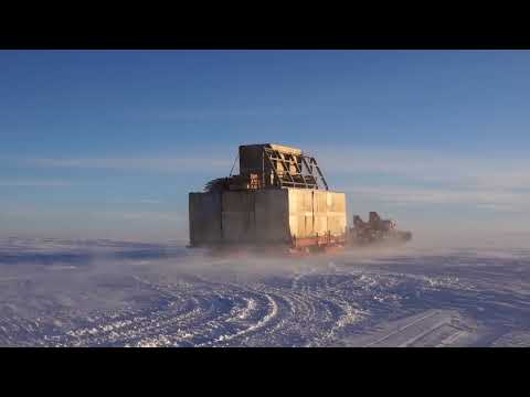 Видео: Ратраки в Антарктиде