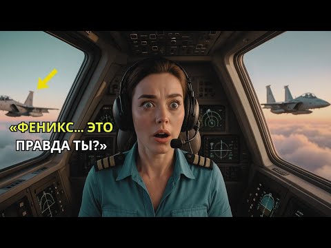 Видео: Она спасла 200 пассажиров — пока F-22 не произнесли позывной «Феникс»