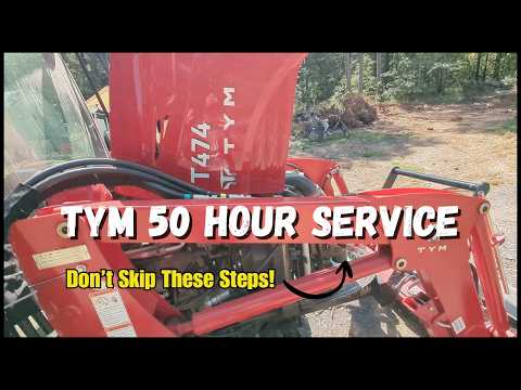 Видео: 50-часовое обслуживание трактора TYM | Самостоятельное обслуживание, которое вы не найдёте в руко...