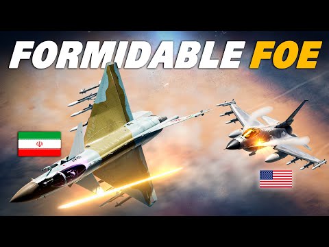 Видео: Воздушный бой F-16C Viper против иранского J-10C Firebird | Цифровой боевой симулятор | DCS |