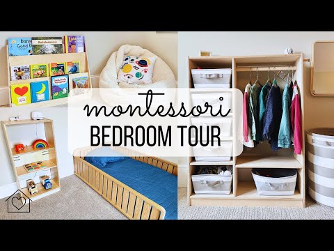 Видео: Экскурсия по спальням Монтессори | Наш дом Монтессори