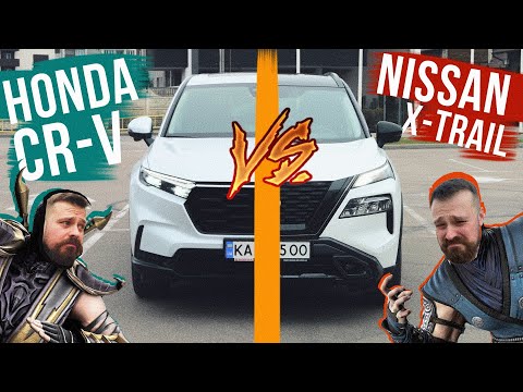 Видео: HONDA CR-V VS NISSAN X-TRAIL 🔥 НАЙПОВНІШЕ ПОРІВНЯННЯ ДВОХ (трьох)  БЕСТСЕЛЕРІВ