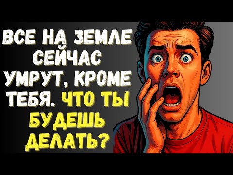 Видео: Все на Земле сейчас умрут, кроме тебя, что ты будешь делать?