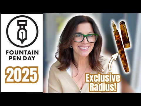 Видео: День перьевой ручки! Мои любимые онлайн-предложения и эксклюзивные ручки Stilo & Stile Radius Pen!