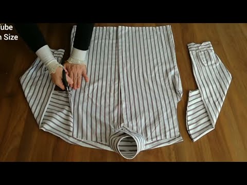 Видео: Супер идея для оценки мужских неношеных рубашек.