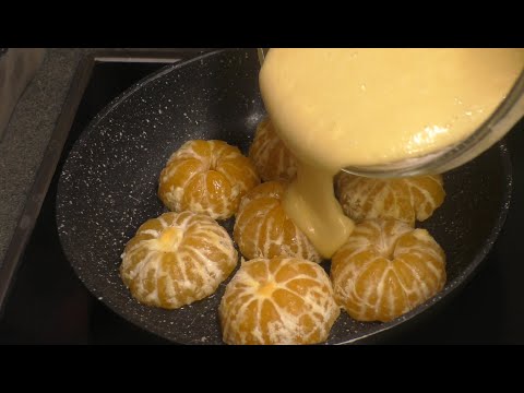 Видео: ♥ Мандариновый пирог на сковороде ♥ Без духовки ♥ Быстро и просто
