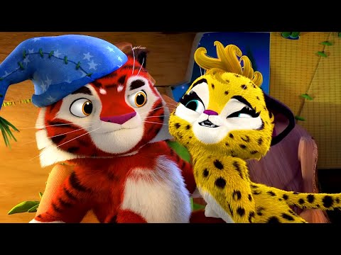 Видео: 🐾 Лео и Тиг 🐾 – Серия 61 – Дух ночи | Мультик для детей про животных