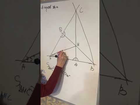 Видео: Медиани в правоъгълен триъгълник