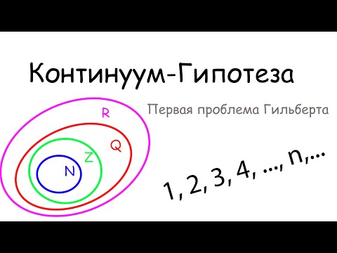 Видео: Континуум-Гипотеза. Первая проблема Гильберта