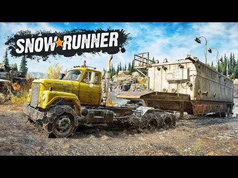 Видео: ЗАСТРЯЛ ПРИ ДОСТАВКЕ КРУПНОГАБАРИТНОГО ГРУЗА в SnowRunner прохождение #6