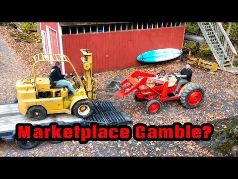 Видео: Продавец «забыл» эту деталь... Вилочный погрузчик Allis Chalmers БУДЕТ ЛИ ОН РАБОТАТЬ?