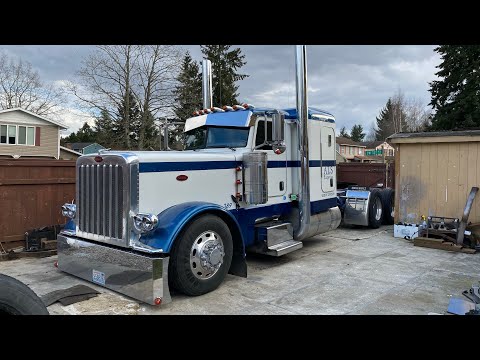 Видео: March 11, 2023 установка панелей на кабину и спальник ￼Peterbilt 389￼