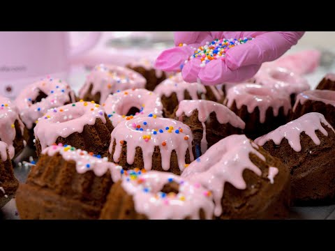 Видео: Удивительный и красивый гугельхопф - Корейская уличная еда