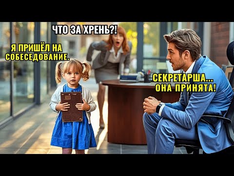 Видео: Маленькая девочка пришла на собеседование — ДИРЕКТОР узнаёт, что её мама в больнице, и шокирован