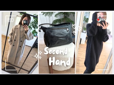 Видео: Это невероятно!🤯Купила несколько пальто в Секонд Хенде. Ещё сумки, обувь🙉