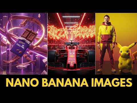 Видео: Создавайте БЕЗУМНЫЕ изображения нано-бананов, подобные этим