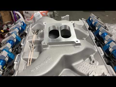Видео: Впускная система Lykins Motorsports Ford 428 FE Blue Thunder