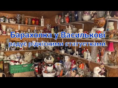 Видео: Барахолка у Василькові @Porcelana_vid_Tetiana