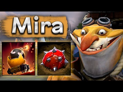 Видео: Мира на Течисе с плохим стартом - Mira Techies 7.37 DOTA 2