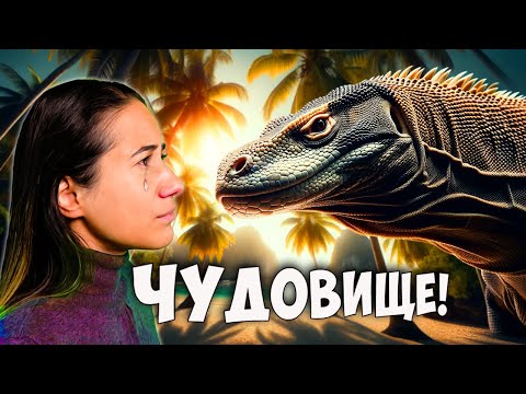Видео: ОЧИ в ОЧИ с КОМОДСКИЯ ВАРАН