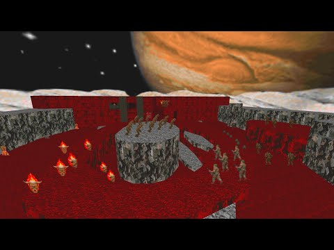 Видео: E3M7: The Keys of Hell - Base Ganymede: Complete [Все секреты]
