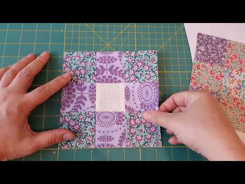 Видео: 75." Пэчворк: шаг за шагом"/Шаг 1 (Вводная часть  и первый урок(Блок) для новичков в пэчворке)