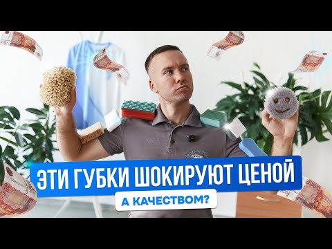 Видео: ТЕСТ ПОПУЛЯРНЫХ ГУБОК ДЛЯ УБОРКИ: меламиновая, силиконовая, Scrub Daddy и PurActive