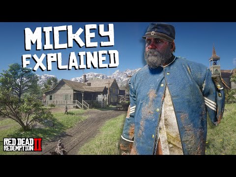 Видео: Объяснение бездомного ветеринара Микки (Red Dead Redemption 2)