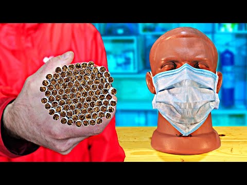 Видео: ПРОПУСТИЛИ ЧЕРЕЗ МАСКУ ДЫМ 100 СИГАРЕТ!