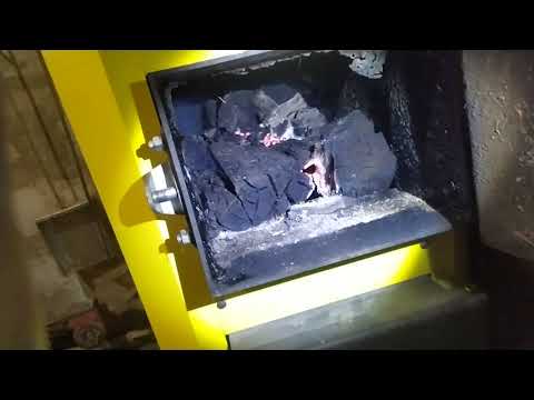 Видео: Кронас стандарт работа на дровах.