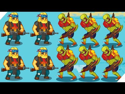 Видео: Охотники на Зомби - Human vs Zombies: a zombie defense game. Зомби апокалипсис
