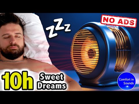 Видео: Расслабляющий звук тепловентилятора для глубокого сна | Белый шум, снимает стресс и беспокойство