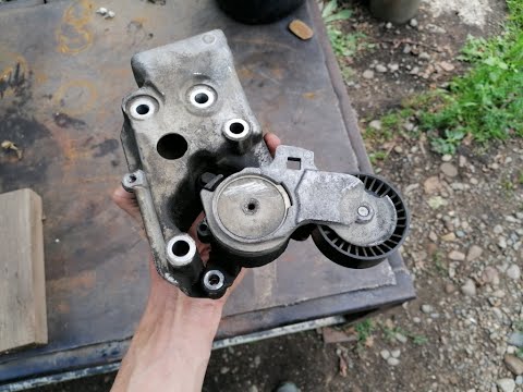 Видео: Peugeot 407  Переделка натяжки ремня генератора