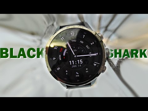 Видео: ШИКАРНЫЕ ЧАСЫ НА ANDROID WI FI+SIM AMOLED BLACK SHARK WATCH X PRO