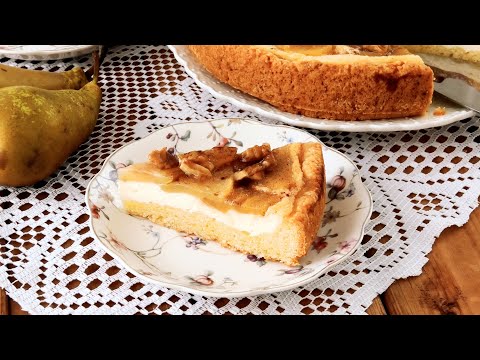 Видео: Потрясающий Пирог с творогом и грушами 🍐