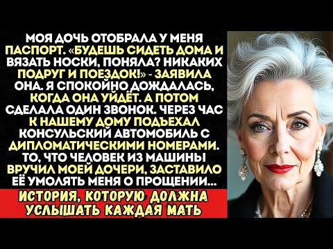 Видео: Дочь забрала мой паспорт «Теперь ты никуда не денешься!». Но она не знала, куда я…