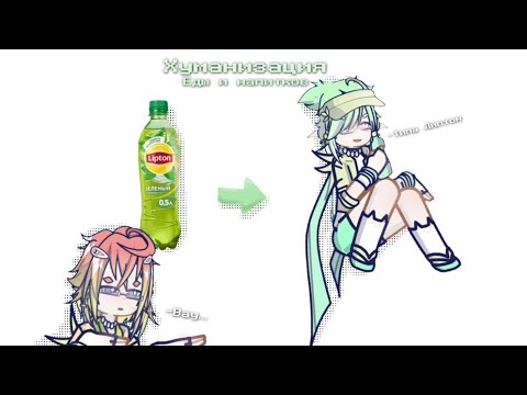 Видео: хуманизация еды и напитков 6 участников! 