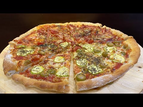 Видео: Как приготовить пиццу | Рецепт теста для пиццы | Рецепт итальянской пиццы | Простая пицца